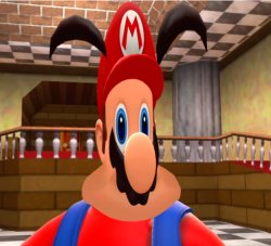 mario ahh head Meme Template