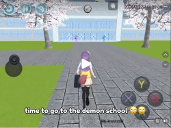the demon school Meme Template