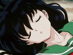 Kagome sleeping Meme Template