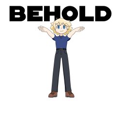FloppyFish - Behold Meme Template