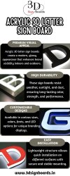 Acrylic 3D Letter Sign Board Meme Template