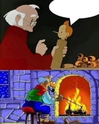 Geppetto Meme Template