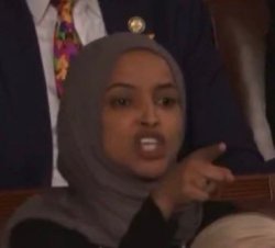 ilhan cat finger Meme Template