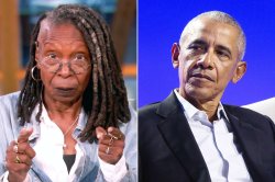 Whoopi and Obama Meme Template