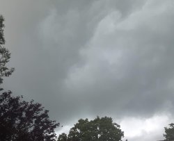 Stormy sky Meme Template