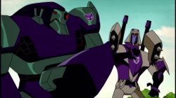 two decepticons being dumb Meme Template