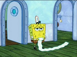 no clue what emotion this is spongebob Meme Template