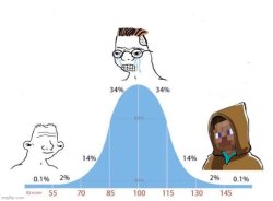 Bell Curve Steve Meme Template