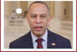 Hakeem Jeffries retard Meme Template