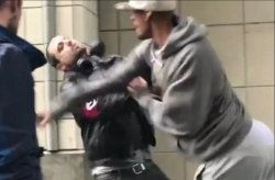 Punch a scumbag Meme Template