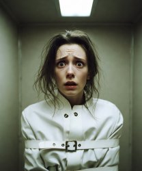 Liberal Woman in Rubber Room Meme Template