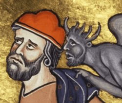 Devil on Shoulder Meme Template