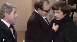Morecambe and Wise and Andre Previn Meme Template