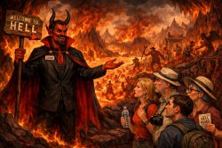 Devil tour Meme Template