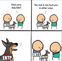 INTJ and ENTP Meme Template