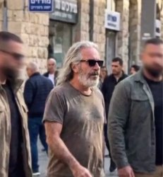 Jeff Epstein seemingly alive and well in Tel Aviv. Meme Template