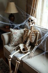 Skeleton Meme Template