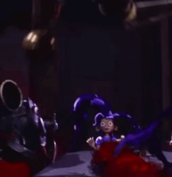 Prototype hitting Lily Meme Template