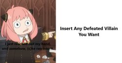 Anya forger defeats who Meme Template
