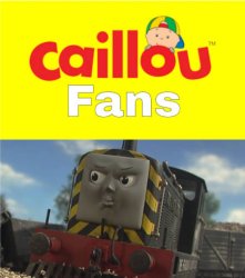 who hates caillou Meme Template