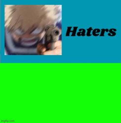 who hates bakugo haters ? Meme Template