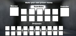 Make your own prison meme (My version) Meme Template