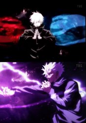 Hollow Purple Meme Template