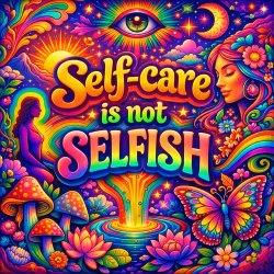Self-care is not selfish Meme Template