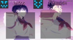 Justee n Potassium template Meme Template