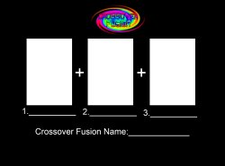 Crossover Fusion - 3 Characters (Template) Meme Template