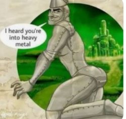 I heard you were into heavy metal Meme Template