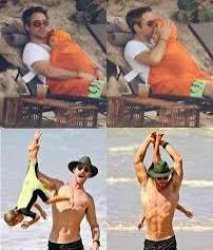 Dad with daughter vs dad with son Meme Template