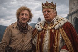 Gene wilder and trump Meme Template