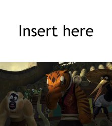 The furious five react to what Meme Template