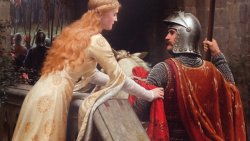 knght and lady Meme Template