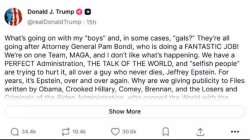 Trump truthsocial.com Meme Template