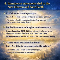 4. Imminence statements tied to the New Heaven and New Earth (yo Meme Template