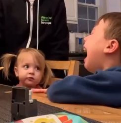 Hamburger Kid Meme Template