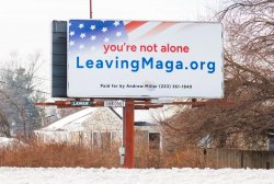 Leaving MAGA Meme Template