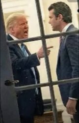 Trump Yelling at Hegseth Meme Template