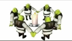 shrek corrente de oração Meme Template