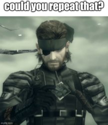 my snake is solid Meme Template