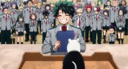 Deku's job apodid Meme Template