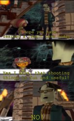 Shooting things is fun and useful Meme Template