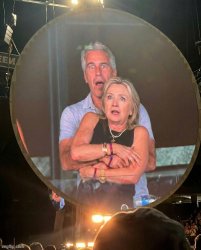 Epstein & Hillary Coldplay can Meme Template