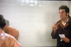 Kramer Shower Notes Meme Template
