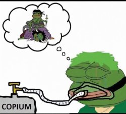 Zoro's Copium Meme Template