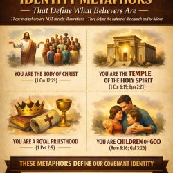 1. When metaphors, similes, or typology explicitly teach doctrin Meme Template