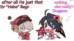 Hobo's and Dragnocs E.G.O announcement template Meme Template