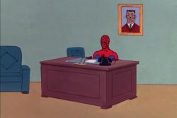 Spiderman Office high quality Meme Template